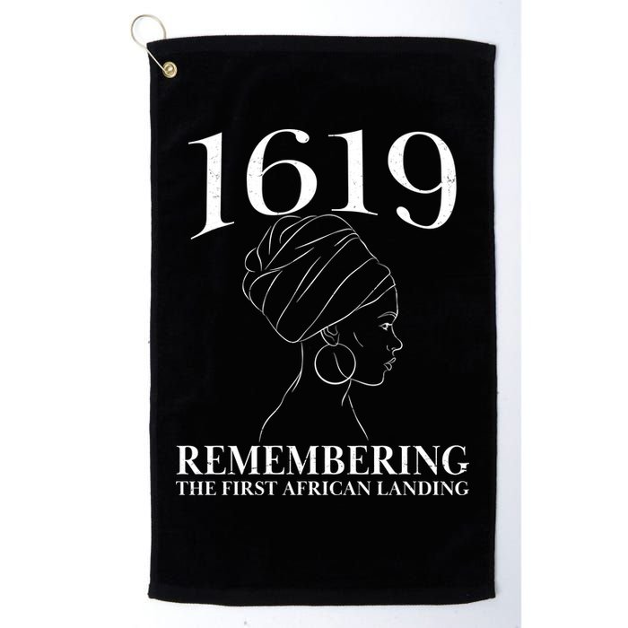 1619 Remembering the First African Landing Golf Towel