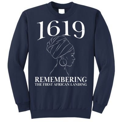 1619 Remembering the First African Landing Sweatshirt