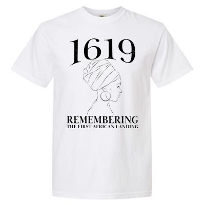 1619 Remembering the First African Landing Garment-Dyed Heavyweight T-Shirt