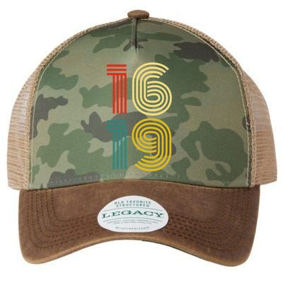 1619 Vintage Retro Legacy Tie Dye Trucker Hat