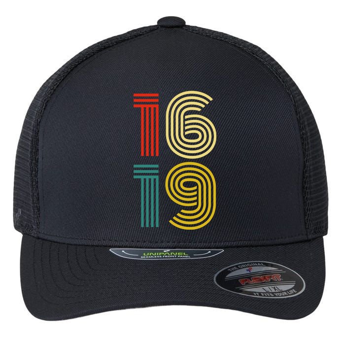 1619 Vintage Retro Flexfit Unipanel Trucker Cap