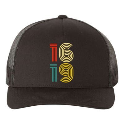 1619 Vintage Retro Yupoong Adult 5-Panel Trucker Hat