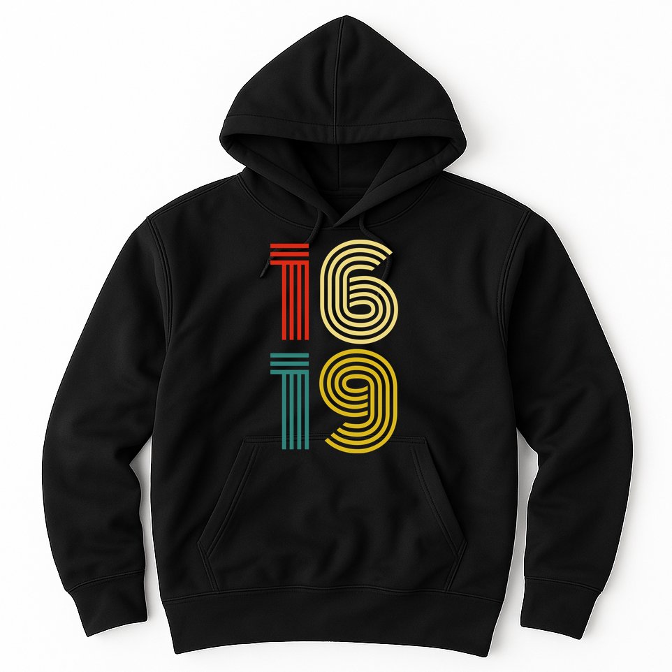 1619 Vintage Retro Hoodie