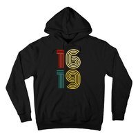 1619 Vintage Retro Hoodie