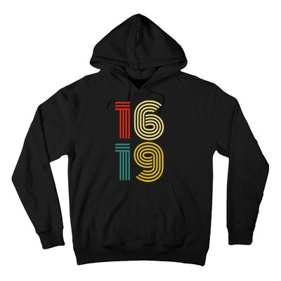 1619 Vintage Retro Hoodie