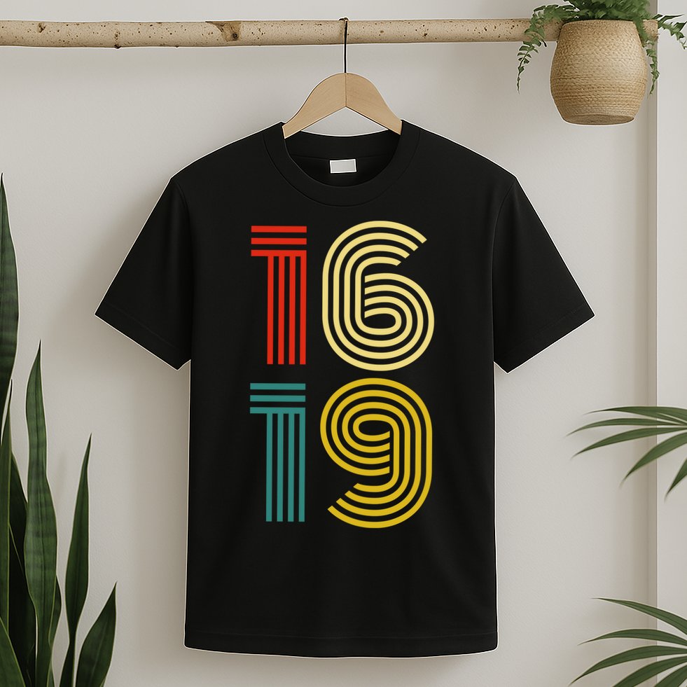 1619 Vintage Retro T-Shirt