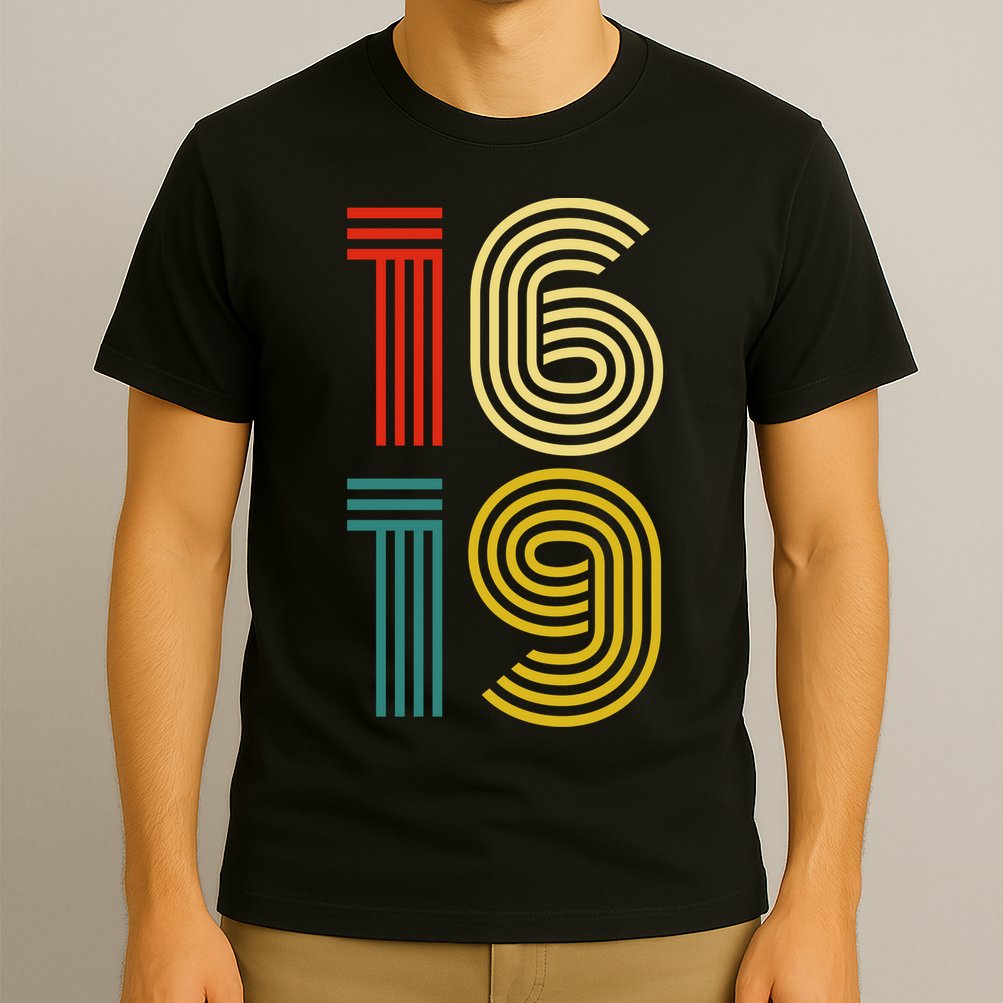 1619 Vintage Retro T-Shirt