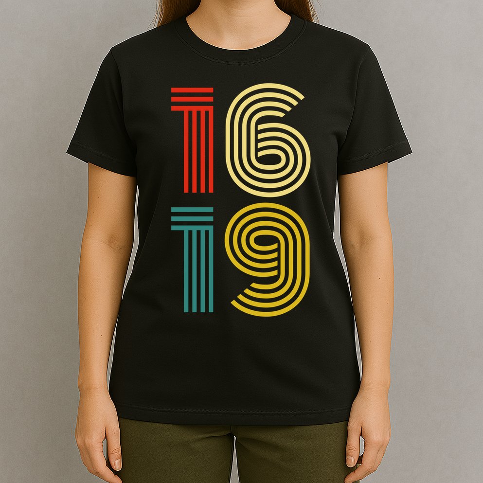 1619 Vintage Retro T-Shirt