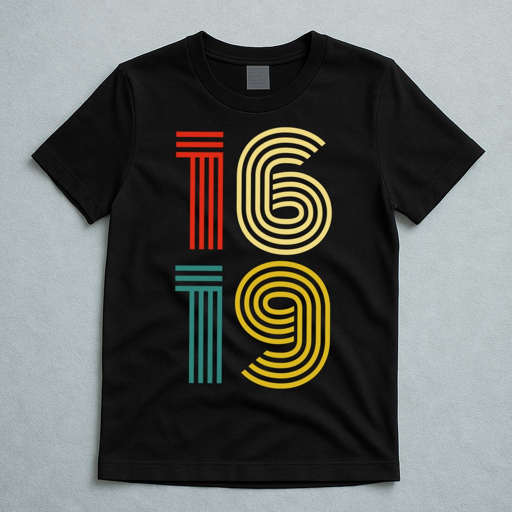 1619 Vintage Retro T-Shirt