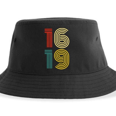 1619 Vintage Retro Sustainable Bucket Hat