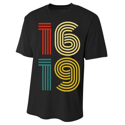 1619 Vintage Retro Performance Sprint T-Shirt