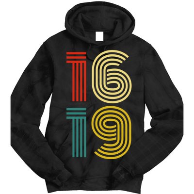 1619 Vintage Retro Tie Dye Hoodie