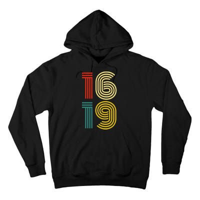 1619 Vintage Retro Tall Hoodie