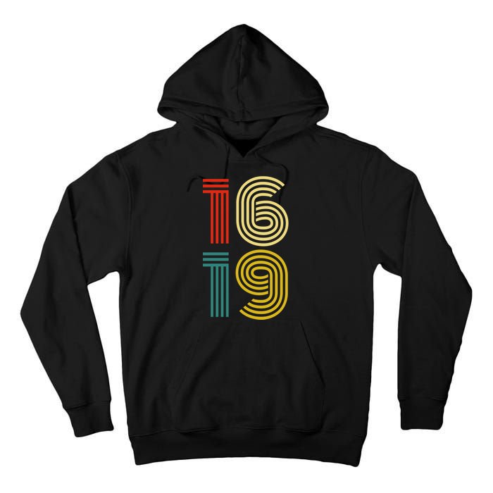 1619 Vintage Retro Tall Hoodie