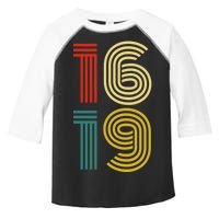 1619 Vintage Retro Toddler Fine Jersey T-Shirt