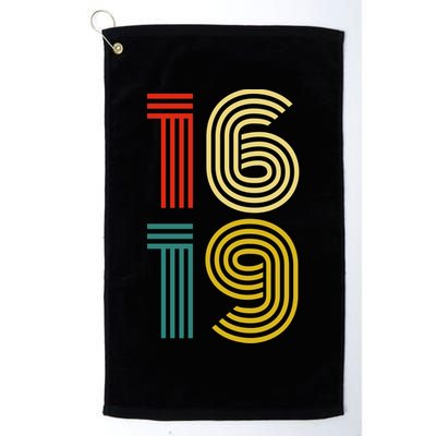 1619 Vintage Retro Golf Towel