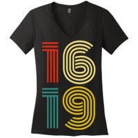 1619 Vintage Retro Women's V-Neck T-Shirt