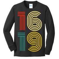 1619 Vintage Retro Kids Long Sleeve Shirt