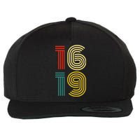 1619 Vintage Retro Wool Snapback Cap