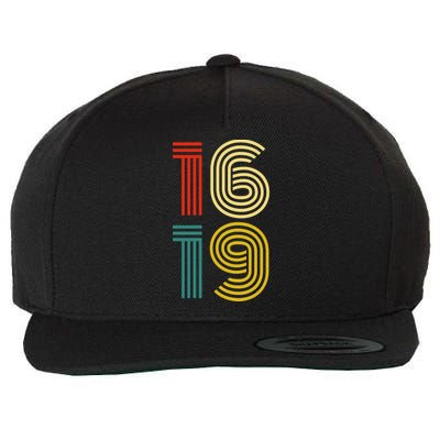 1619 Vintage Retro Wool Snapback Cap