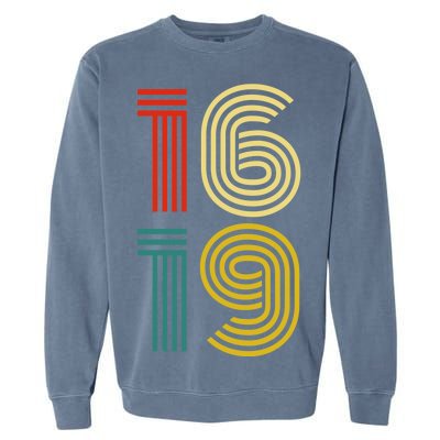 1619 Vintage Retro Garment-Dyed Sweatshirt