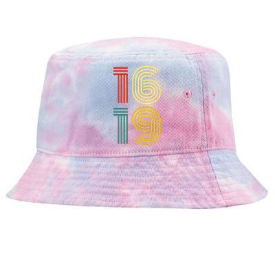 1619 Vintage Retro Tie-Dyed Bucket Hat