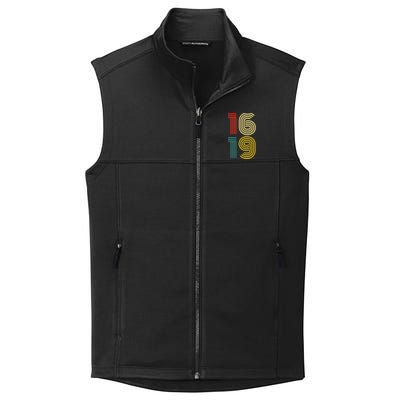 1619 Vintage Retro Collective Smooth Fleece Vest