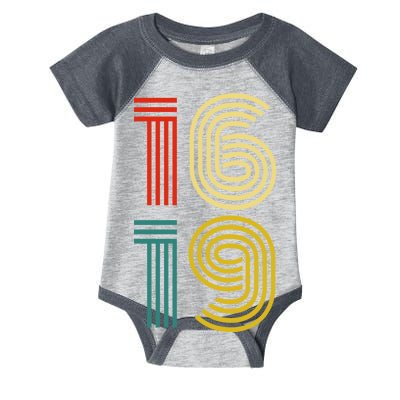 1619 Vintage Retro Infant Baby Jersey Bodysuit