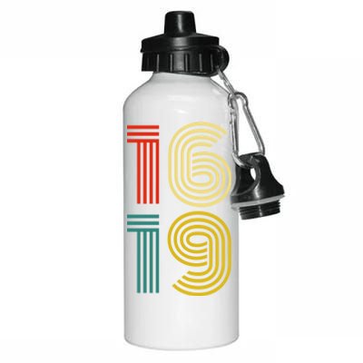 1619 Vintage Retro Aluminum Water Bottle 