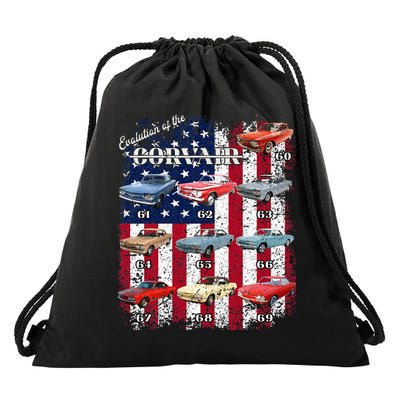 1966 66 60 61 62 63 64 65 66 67 68 69 Corvair Drawstring Bag