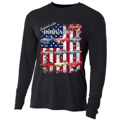 1966 66 60 61 62 63 64 65 66 67 68 69 Corvair Cooling Performance Long Sleeve Crew