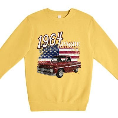 1964 64 Apache Stepside Premium Crewneck Sweatshirt