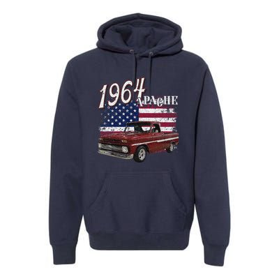 1964 64 Apache Stepside Premium Hoodie