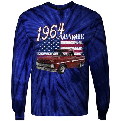 1964 64 Apache Stepside Tie-Dye Long Sleeve Shirt