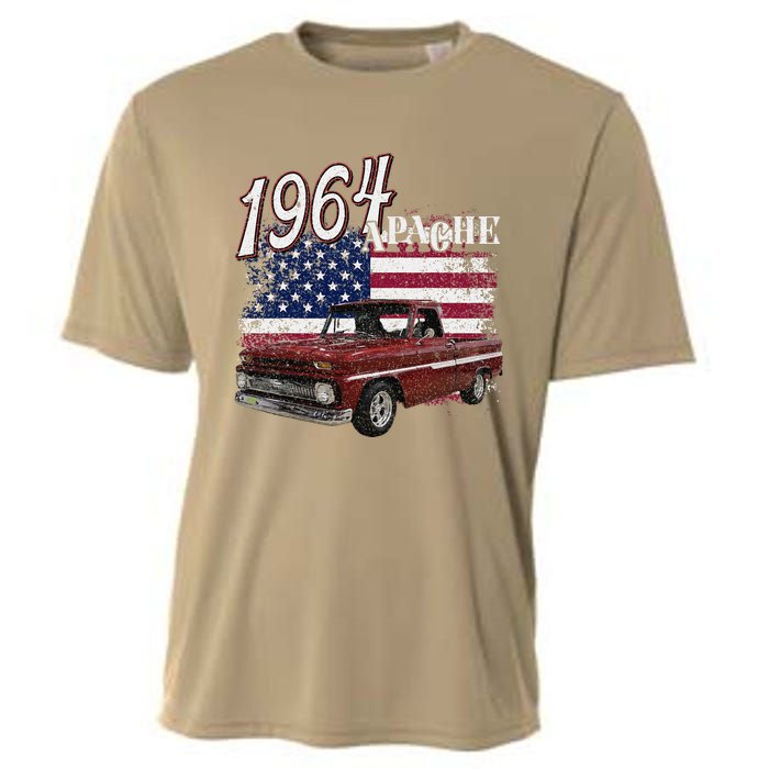 1964 64 Apache Stepside Cooling Performance Crew T-Shirt