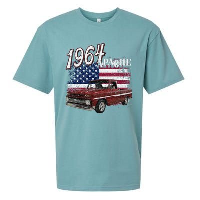 1964 64 Apache Stepside Sueded Cloud Jersey T-Shirt