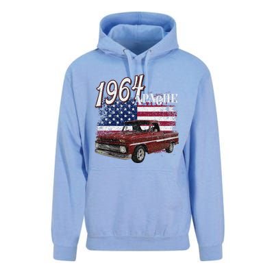 1964 64 Apache Stepside Unisex Surf Hoodie