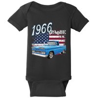 1966 66 Apache Stepside Baby Bodysuit