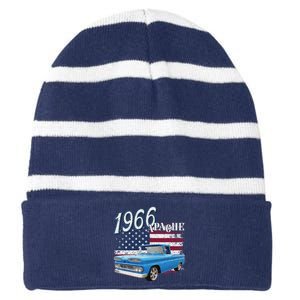 1966 66 Apache Stepside Striped Beanie with Solid Band