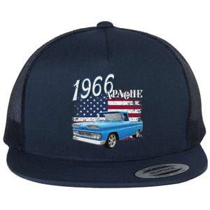 1966 66 Apache Stepside Flat Bill Trucker Hat