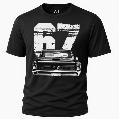 1967 67 Gto Classic Car Old School Muscle Car Cooling Performance Crew T-Shirt