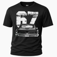 1967 67 Gto Classic Car Old School Muscle Car Cooling Performance Crew T-Shirt