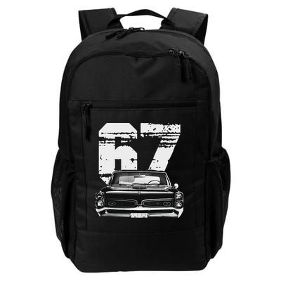 1967 67 Gto Classic Car Old School Muscle Car Backpack