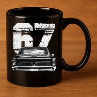 1967 67 Gto Classic Car Old School Muscle Car 11oz C Handle Ceramic Mug