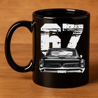 1967 67 Gto Classic Car Old School Muscle Car 11oz C Handle Ceramic Mug