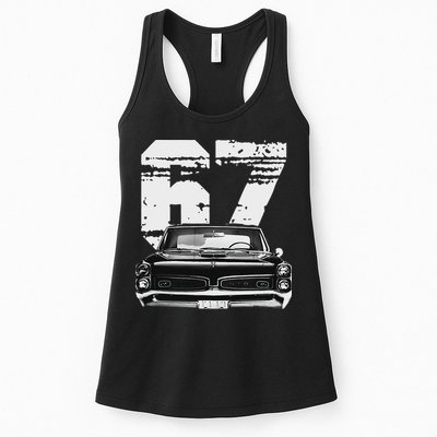 1967 67 Gto Classic Car Old School Muscle Car Womens Tank Top