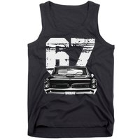 1967 67 Gto Classic Car Old School Muscle Car Tank Top