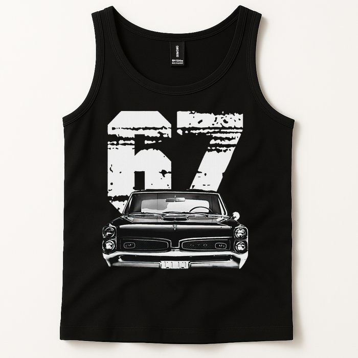 1967 67 Gto Classic Car Old School Muscle Car Tank Top