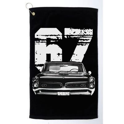 1967 67 Gto Classic Car Old School Muscle Car Golf Towel