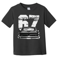 1967 67 Gto Classic Car Old School Muscle Car Toddler T-Shirt